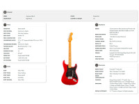 Fender American Ultra II Stratocaster HSS Maple Fingerboard Sinister Red Fender American Ultra II Stratocaster HSS Maple Fingerboard Sinister Red